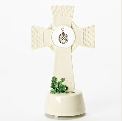 Table Cross w/Music-Irish Lullaby (8.5") | SHOPtheWORD