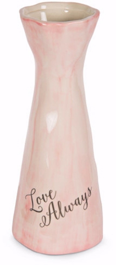 Vase-Love Always-Blush (6") | SHOPtheWORD