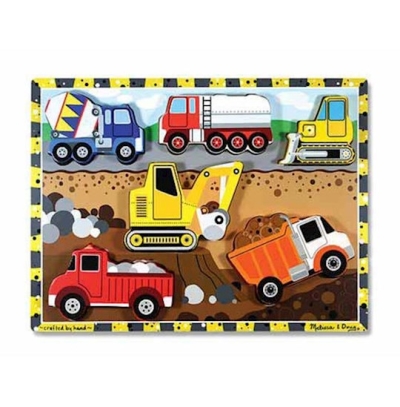 Puzzle-Construction Chunky Puzzle (6 Pieces) (Ages 2+) | SHOPtheWORD