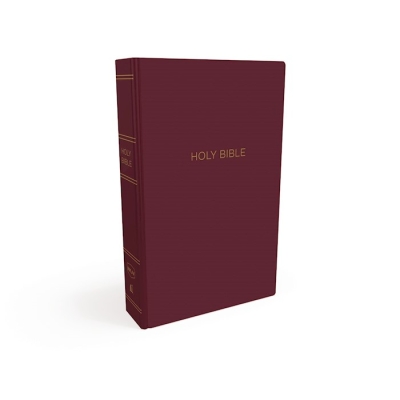 NKJV Gift & Award Bible (Comfort Print)-Burgundy Leatherflex | SHOPtheWORD