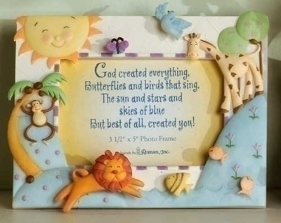 Frame-God Created Everything (6") | SHOPtheWORD