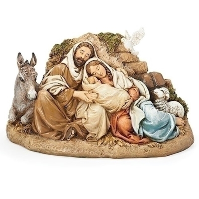 Figurine-Holy Family-Restful (6") | SHOPtheWORD