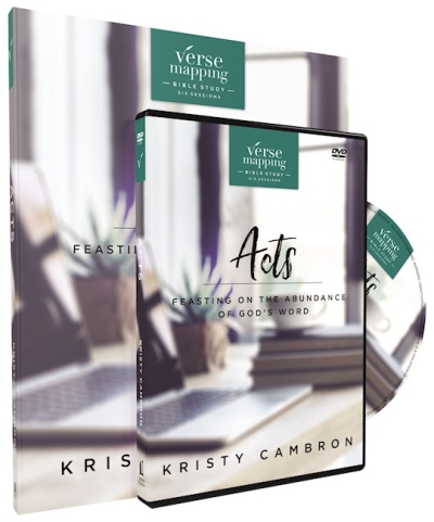 Verse Mapping: Acts w/DVD (Curriculum Kit) by Kristy Cambron | SHOPtheWORD