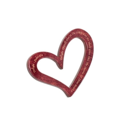 Wall Decor-Joy Heart-Delight (10.25" x 6.25") | SHOPtheWORD