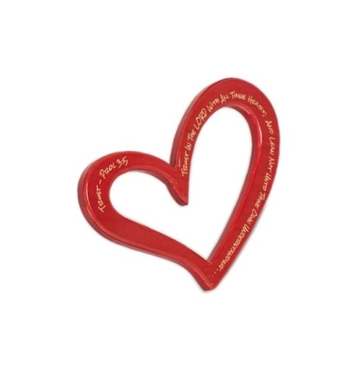 Wall Decor-Joy Heart-Trust (10.25" x 6.25") | SHOPtheWORD