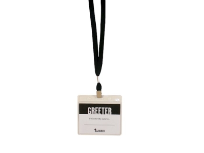 Name Badge Lanyard-Black (Pack Of 3) | SHOPtheWORD