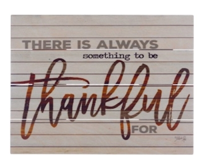 Rustic Pallet Art-Thankful (16 x 20) | SHOPtheWORD