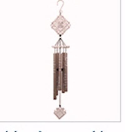 Wind Chime-Vintage White-Faith (35") | SHOPtheWORD