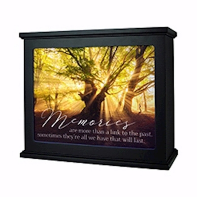 Light Box-Large-Memories Last (9 x 10.75 x 4.5)-Black | SHOPtheWORD