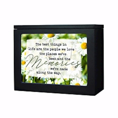 Light Box-Small-Memories (6 x 7.5 x 3)-Black | SHOPtheWORD