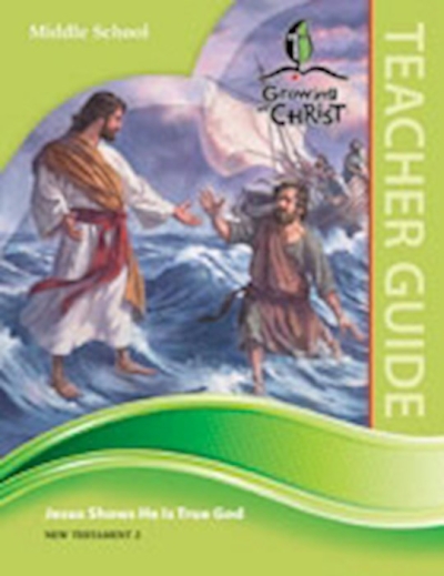Growing In Christ Sunday School: Middle School-Teacher Guide (NT2) (#460630) by Concordia | SHOPtheWORD
