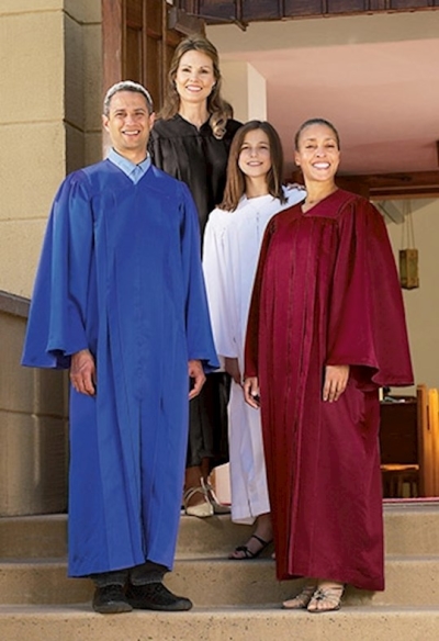 Choir Robe-Classic-Burgundy-Junior | SHOPtheWORD