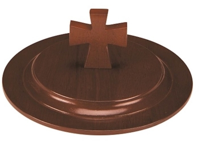 Bread Plate Cover-Stacking-Walnut Stain | SHOPtheWORD