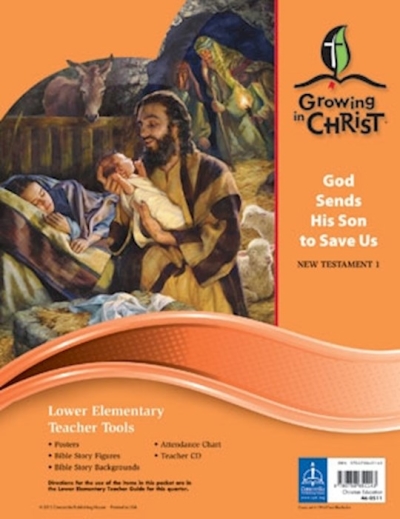 Growing In Christ Sunday School: Lower Elementary-Teacher Tools (NT1) (#460511) by Concordia | SHOPtheWORD