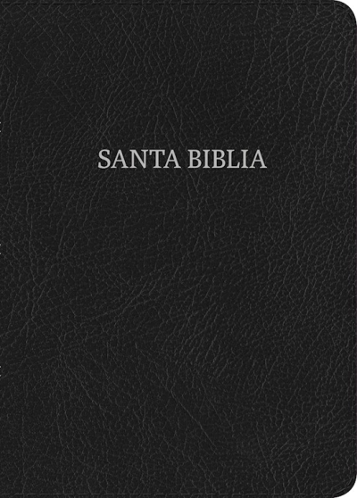 Span-NIV Super Giant Print Reference Bible (Biblia Letra Super Gigante)-Black Bonded Leather | SHOPtheWORD
