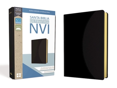 Span-NIV Ultrathin Bible (Comfort Print)-Black Leathersoft | SHOPtheWORD