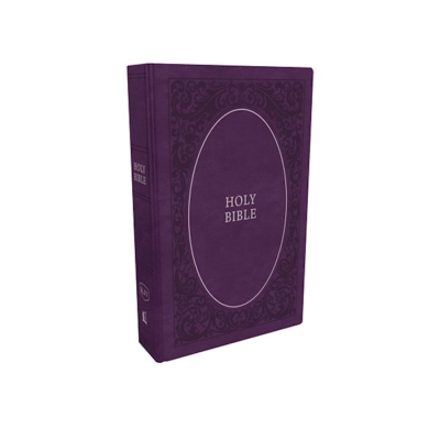 KJV Holy Bible Soft Touch Edition (Comfort Print)-Purple Leathersoft | SHOPtheWORD