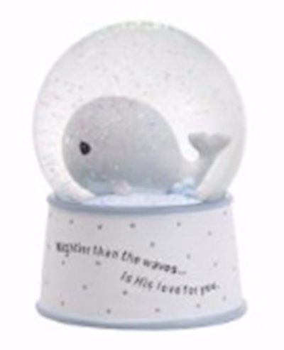 Snow Globe-Musical Whale (Brahms Lullaby) (5.75") | SHOPtheWORD