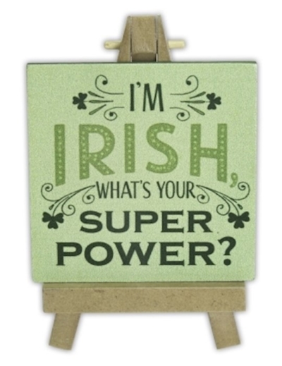 Mini-Plaque-Irish w/Easel (5.5") | SHOPtheWORD