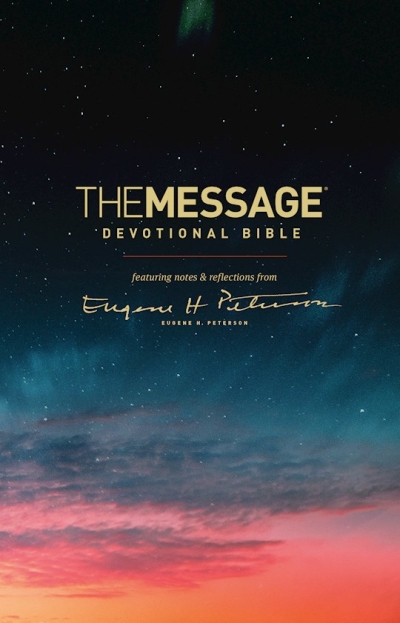 The Message Devotional Bible-Softcover | SHOPtheWORD