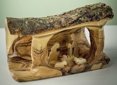 Figurine-Olive Wood-Nativity (3" x 5") | SHOPtheWORD