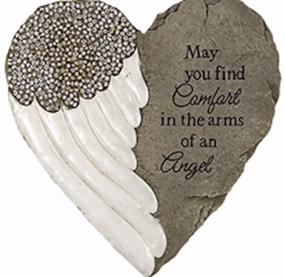 Garden Stone-Beadworks-Arms Of An Angel (9.25") | SHOPtheWORD