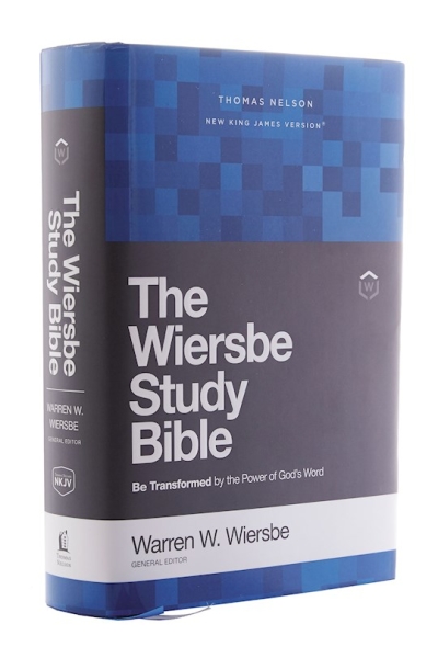 NKJV Wiersbe Study Bible (Comfort Print)-Hardcover | SHOPtheWORD