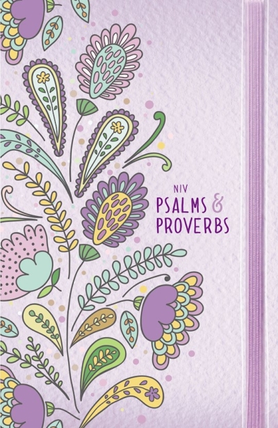 NIV Psalms And Proverbs-Purple Hardcover | SHOPtheWORD