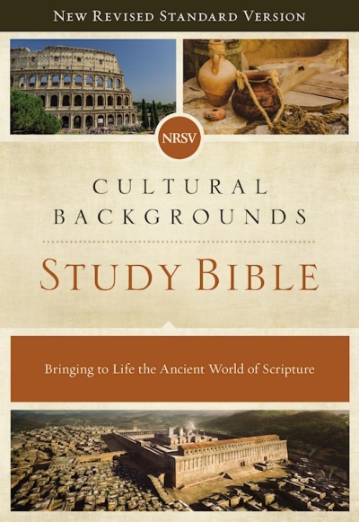 NRSV Cultural Backgrounds Study Bible (Comfort Print)-Hardcover | SHOPtheWORD
