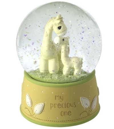 Snow Globe-Musical Giraffe (Brahms Lullaby) (6") | SHOPtheWORD