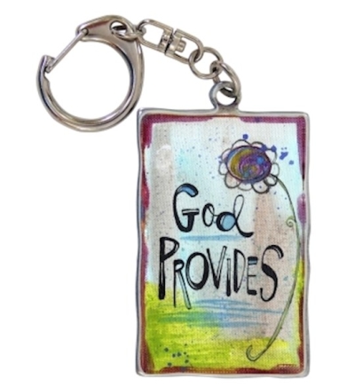 Keyring-God Provides | SHOPtheWORD
