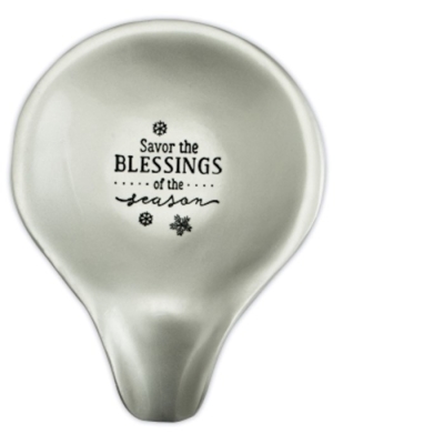 Spoon Rest-Christmas-Savor The Blessings | SHOPtheWORD
