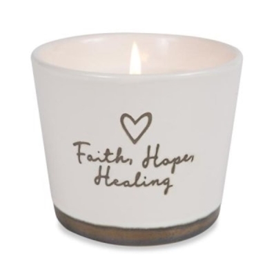 Candle-Comfort Collection-Faith Hope Healing-Tranquility Scent (8 Oz Soy) | SHOPtheWORD