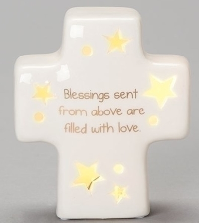 Night Light-Sweet Dreams-Cross (4.25") | SHOPtheWORD