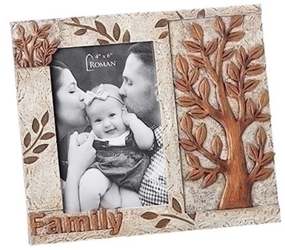 Frame-Tree Of Life-Family (Holds 4 X 6 Photo) | SHOPtheWORD