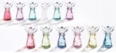Figurines-Birthstone Angels w/Display (3") (Set Of 24) | SHOPtheWORD