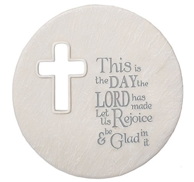 Table Plaque-This Is The Day (8.75"" Round) | SHOPtheWORD