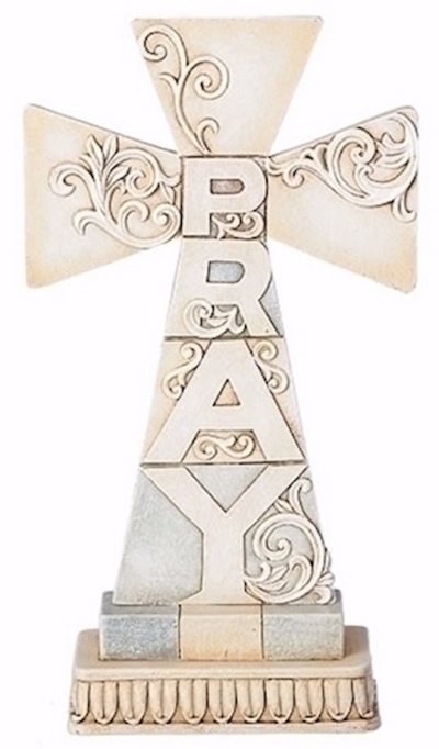 Table Cross-Pray (10.5"") | SHOPtheWORD