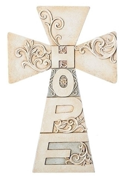Wall Cross-Hope (8.75") | SHOPtheWORD