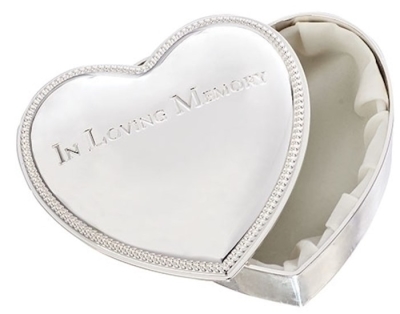 Keepsake Box-Heart Shape-In Loving Memory (4" H) | SHOPtheWORD