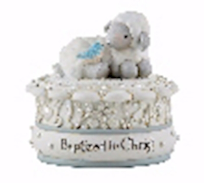 Keepsake Box-Baptized In Christ (2.5" Dia) | SHOPtheWORD