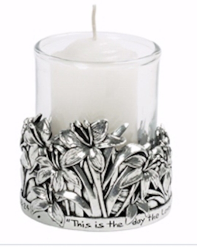 Candle Wrap-Lillies (2-3/4" x 2-1/2") | SHOPtheWORD