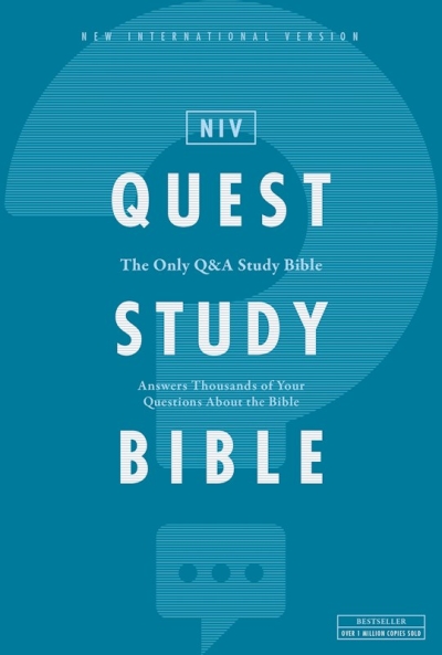 NIV Quest Study Bible (Comfort Print)-Hardcover | SHOPtheWORD