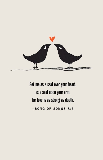 Bulletin-Wedding-Love Birds (Song Of Songs 8:6) (Pack Of 50) | SHOPtheWORD