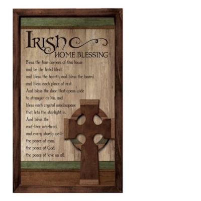 Layered Wood Plaque-Irish Blessing | SHOPtheWORD