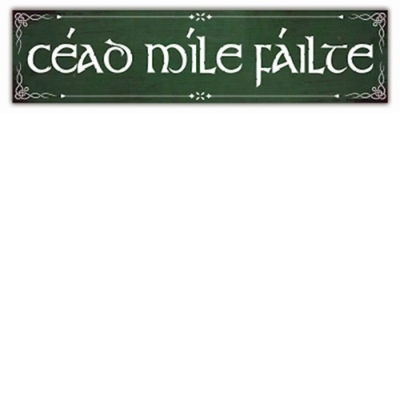 Over The Door Sign-A Hundred Thousand Welcomes (24" x 6") | SHOPtheWORD