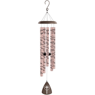 Wind Chime-Rose Gold Sonnet-Comfort & Light (44") | SHOPtheWORD