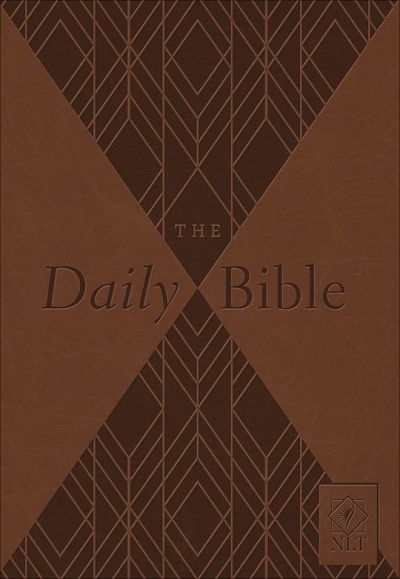 NLT The Daily Bible-Brown Milano Softone | SHOPtheWORD