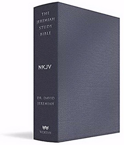 NKJV The Jeremiah Study Bible-Majestic Black LeatherLuxe Indexed | SHOPtheWORD