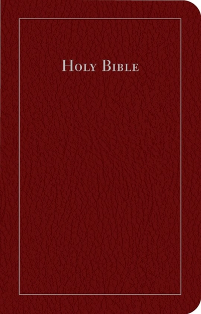 CEB Thinline Bible-Burgundy Bonded Leather | SHOPtheWORD